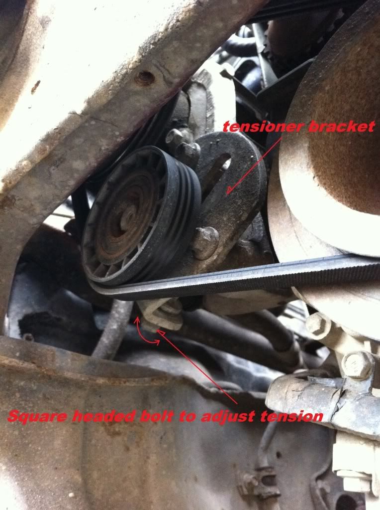 aux belt tensioner