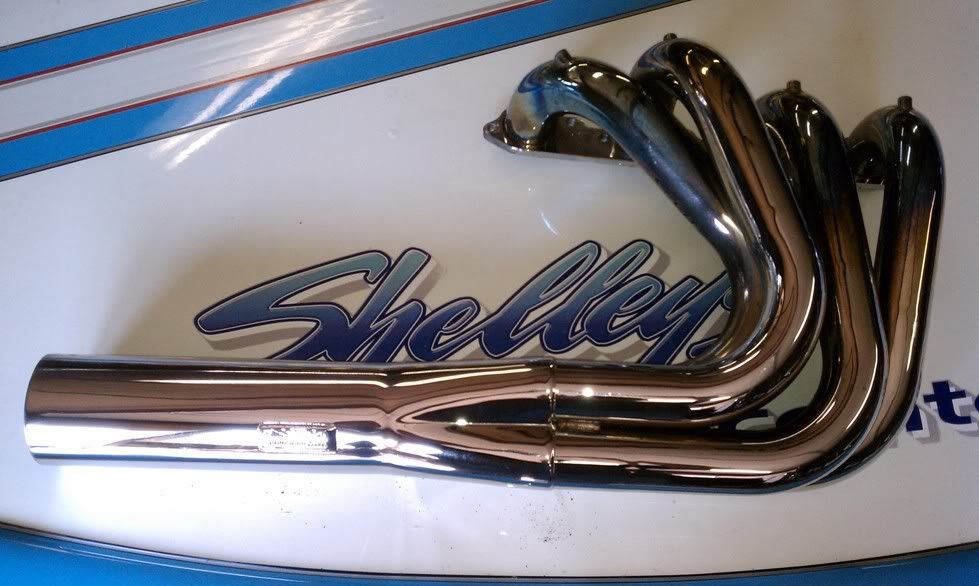 [SOLD] Bassett BBC V drive shorty headers