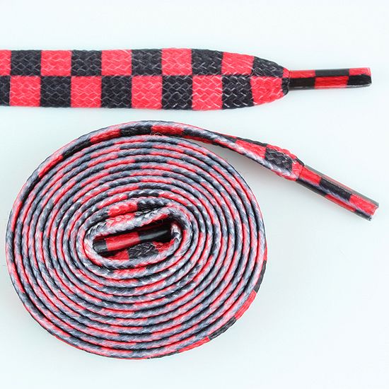 Flat Coloured Pattern Laopard Zebra Rainbow Shoes Boot Laces Shoelaces