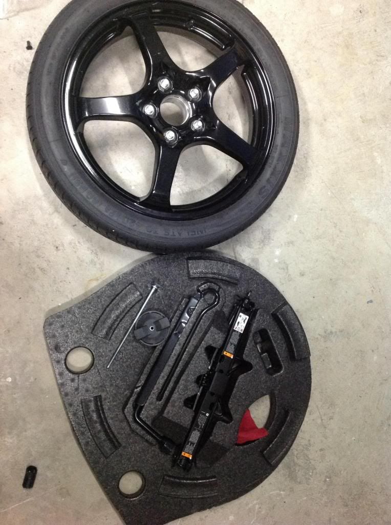 Eurotek spare tire kit for the CTS V