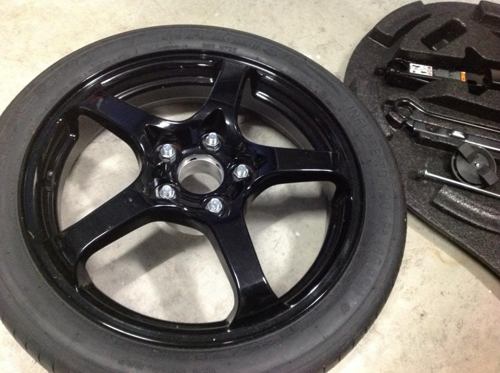 Eurotek spare tire kit for the CTS V