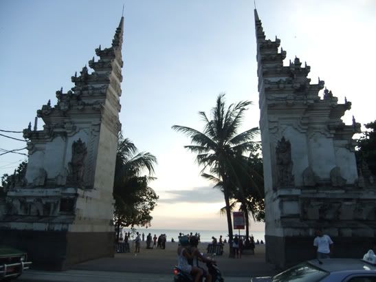 Beach Entry Columns Bali