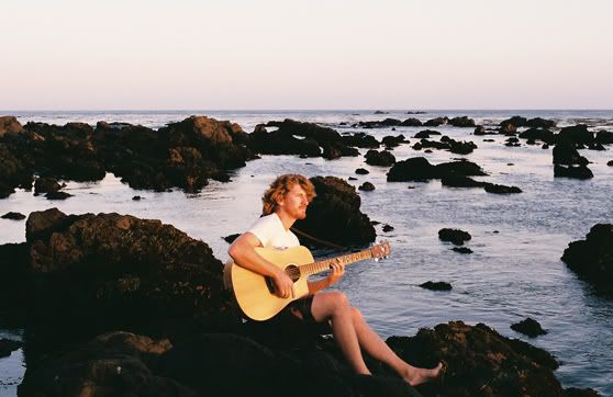 Sunset On The Rocks Acoustic Guitar Joshua Jones