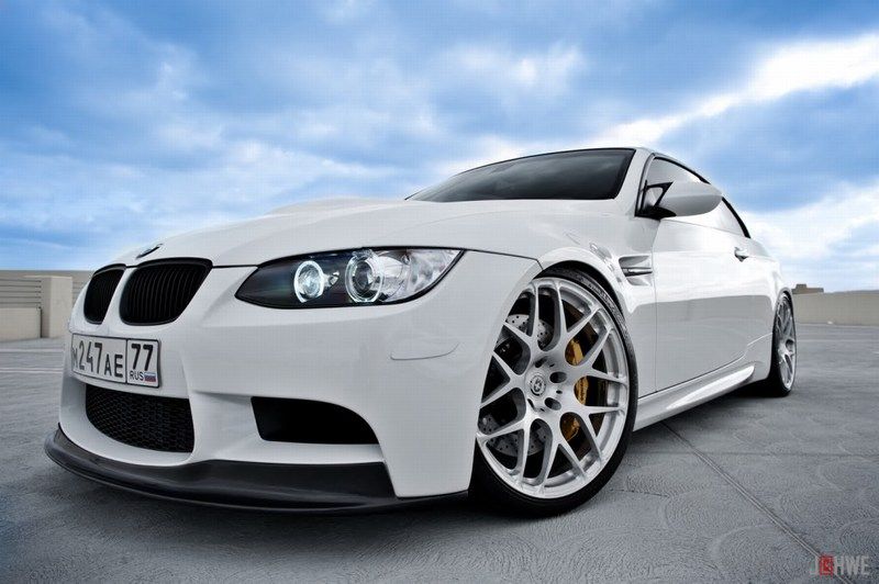 Bmw e92 front lip spoiler #7