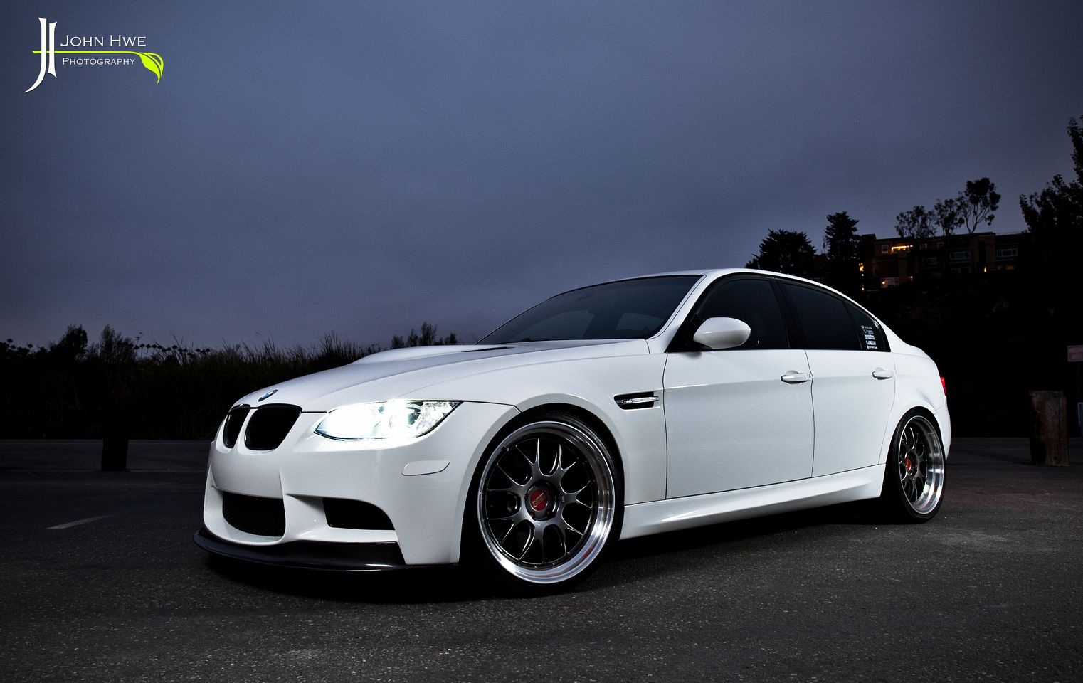 BMW E90 M3 with ARKYM Plus BBS Wheels Equal PERFECTION