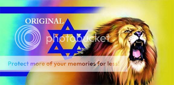 Lion of Judah and Star of David Cross Stitch Pat Jewish