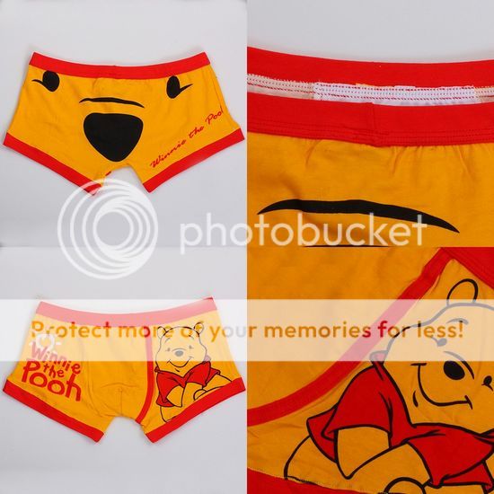 1PC Cartoon Boxer Brief Boxers Pants Shorts Man Mens Underwear Cotton 