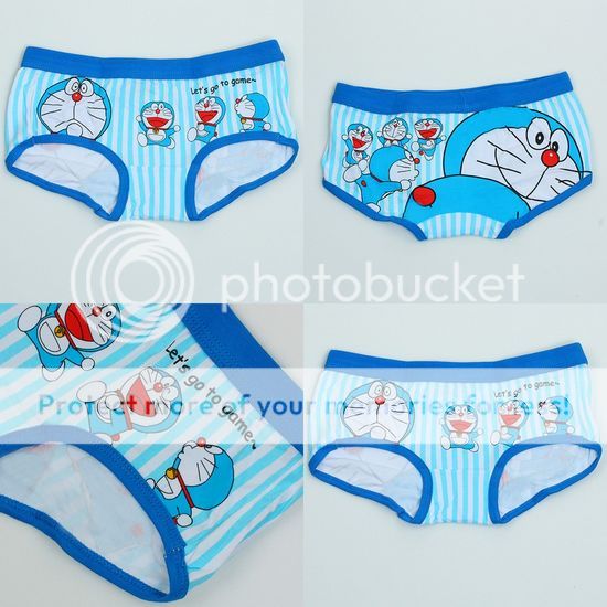 1PC Cartoon Boxer Brief Pants Shorts Women Woman Lady Underwear Cotton 