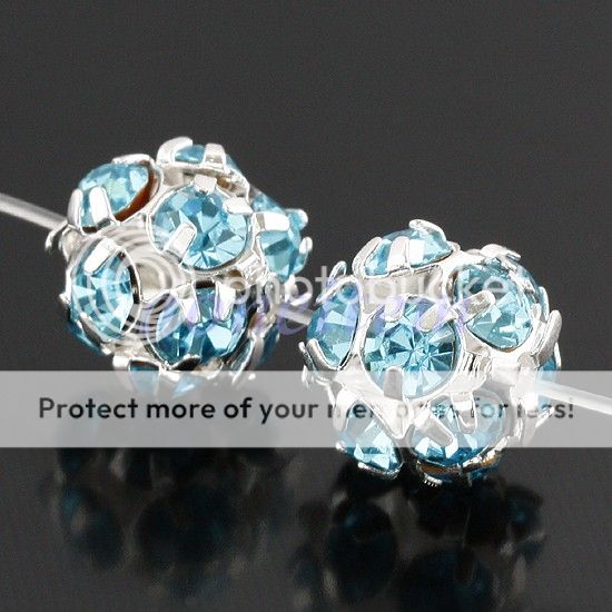 Czech Crystal Transformers Ball Spacer Beads Findings  