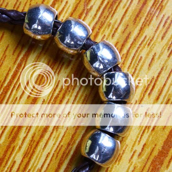 F8626*40Pcs Tibetan Silver Smooth Barrel Beads Spacer  