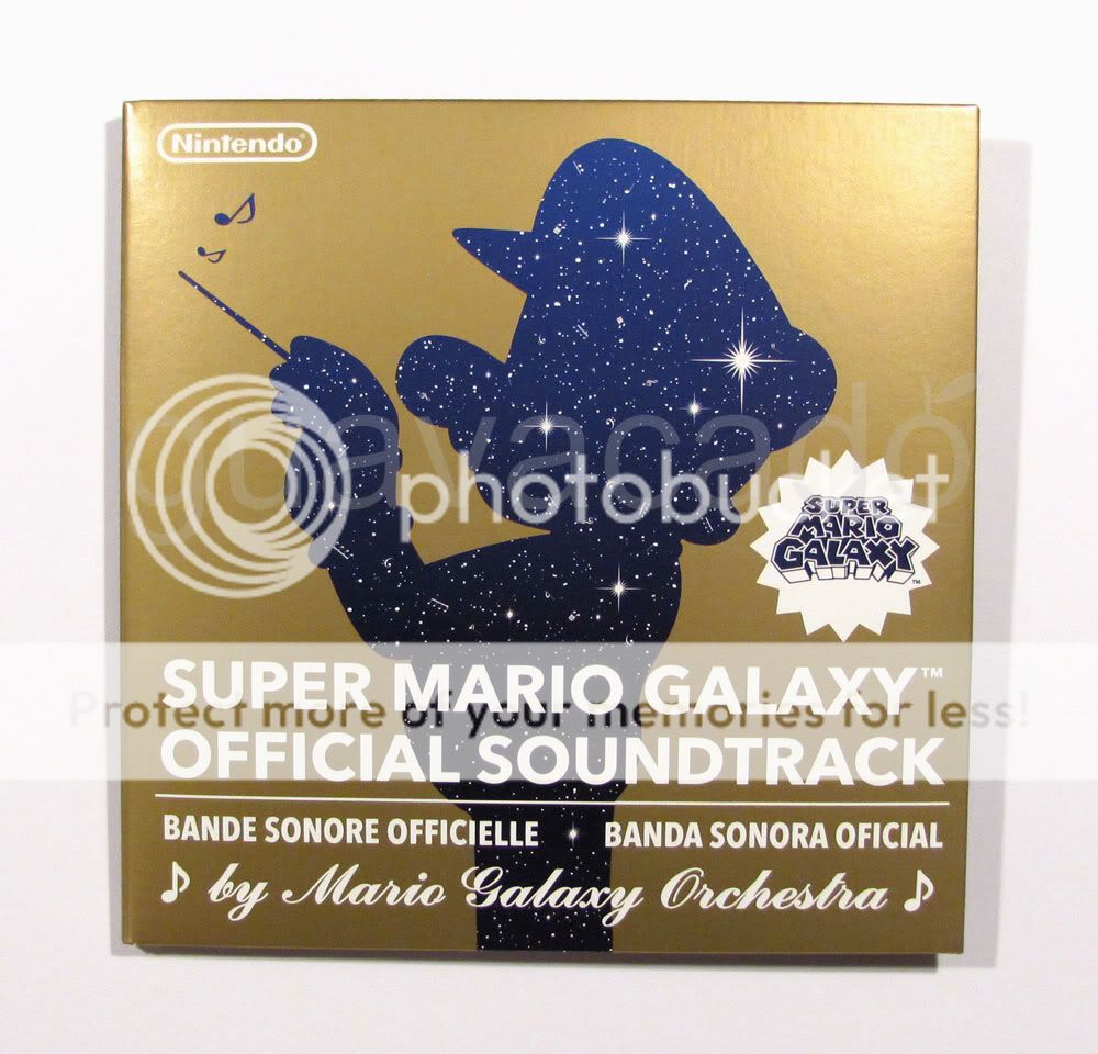 Super Mario Galaxy Official Soundtrack CD   BRAND NEW (music, disc 