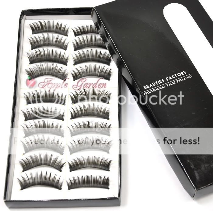 factory 90 pairs good to go false eyelashes model 538b