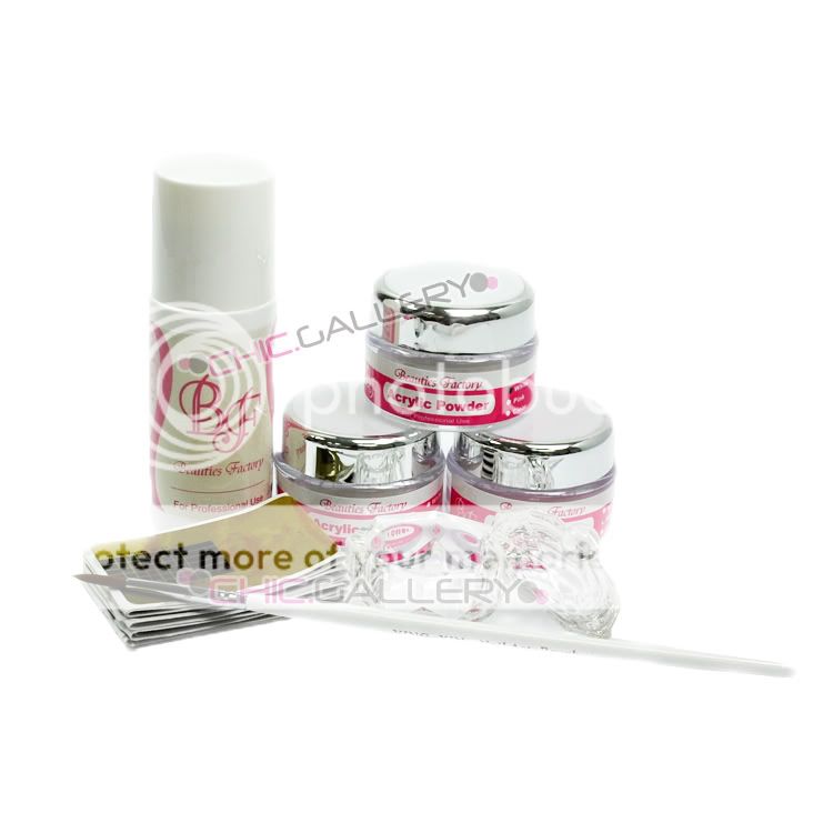 BF Premier Acrylic Nail Powder/Dish/Liquid Kit   #237  