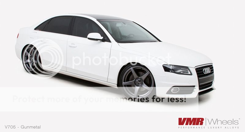 VMR 19 inch V705 Wheels Gunmetal Audi B8 A4 S4 A5 S5