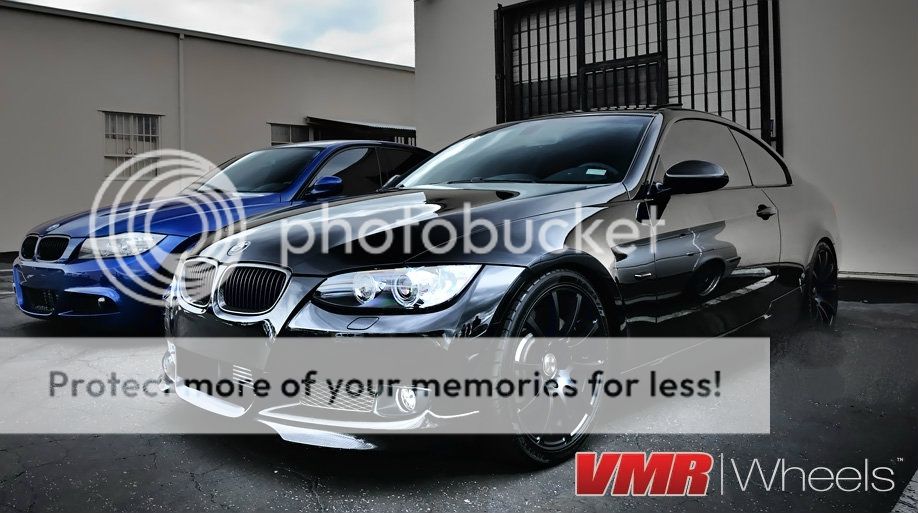 VMR 19" inch V701 Wheels Matte Black BMW 3 Series E90 E92 E93 328i 330i 335i