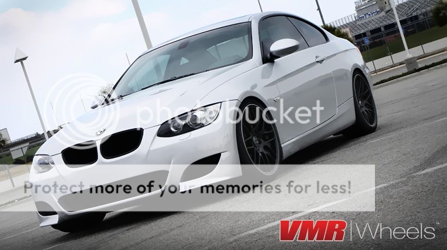 VMR 19 inch VB3 CSL Style Wheel Matte Black BMW 3 Series E90 E92 E93