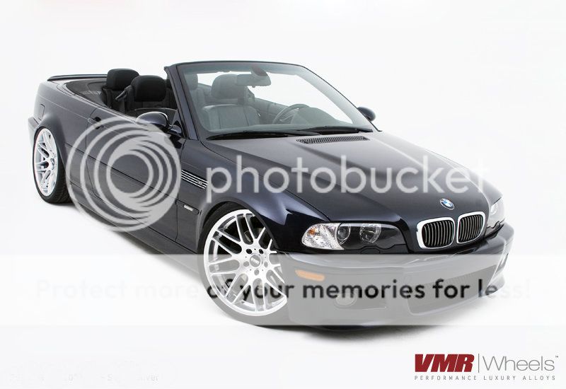 VMR 19 inch VB3 CSL Style Wheels Super Silver BMW 3 Series E46 330CI